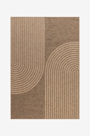 KM Home - Flatvevd teppe Natural - Natur - Glattvevde tepper - 160X230 - Fra Homeroom