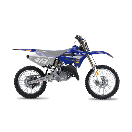 Tarrasarja Blackbird Replica Factory Racing 2018 Sininen-Musta-Valkoinen - Yamaha YZ 125 2002-2014