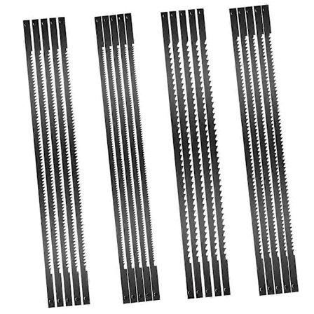 Dekupørsavklinger, Fret-savklinge, Dekupørsavklinger, Dekupørsavklinger med stift, 10/15/18/24 tænder, Egnet til træbearbejdning