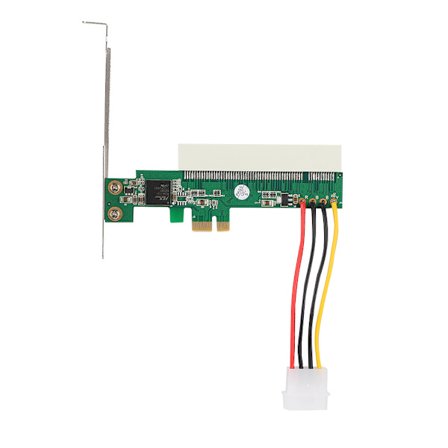 ST43 PEX 8112 2.5 Gbps PCI Express - PCI Rev 3.0 32-bittinen 66 MHz PCI-väyläsilta nousukortti