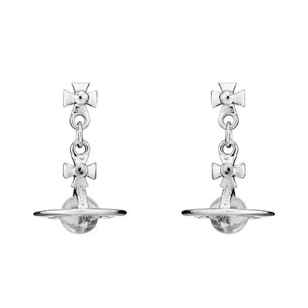 Planet Saturn Krystallkule Halskjede Øredobber Stud Smykker Dame