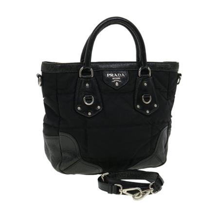 Prada Vintage, Handbags Zwart, Dames, Maat:ONE Size