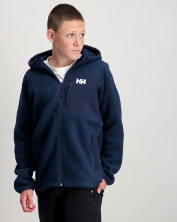 Helly Hansen JR CHAMP PILE JACKET 2.0 Blauw Jassen Jongens - Kids Brand Store