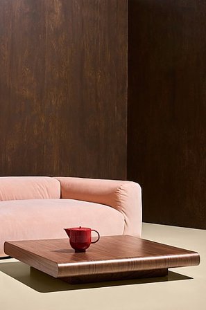 Jotex - Couchtisch 100x100x16cm MDF Jeju - Kaufen Pastill - Möbel bei Jotex