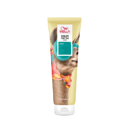 Wella Professional Color Fresh Mask Mint Hårfärg Unisex Grön 150 ML
