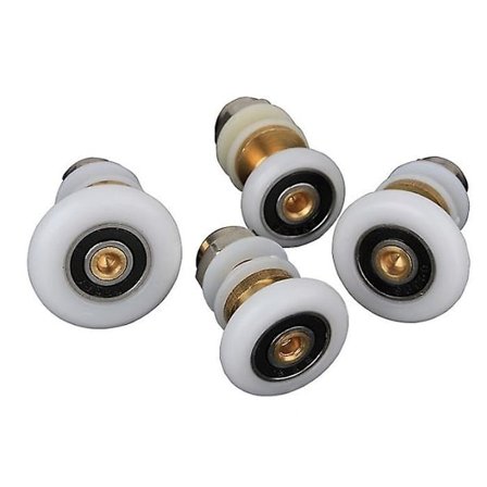 8 st duschglasdörrrullar duschskjutdörrrullar ersättning(25mm)