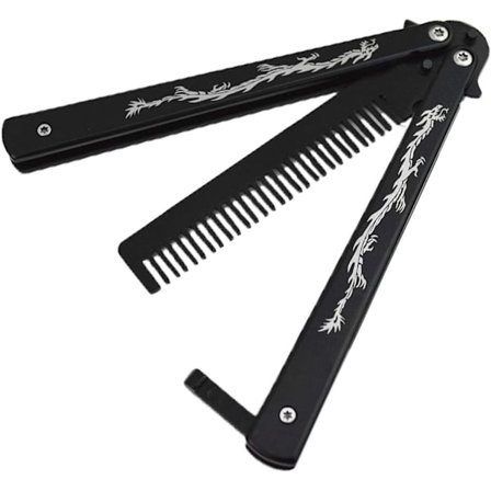 Butterfly Kam Stainless Steel Foldbar Kam Balisong Metal Co DXGHC