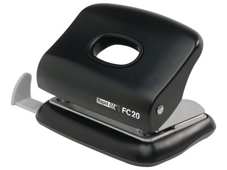 Rapid Hålslag FC20 svart EU-hålning - Lyreco - Kontorsmaterial - Till skrivbordet - Hålslag