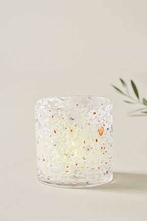 Jotex - Świecznik Wysokość 16 Cm Biały/multi - HONEY - Kup Lampiony firmy Jotex