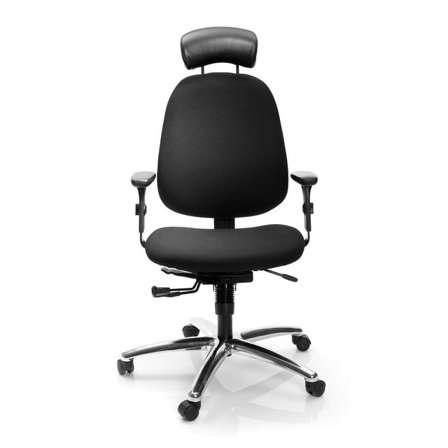 LANAB DESIGN Kontorsstol Ronna svart - Lyreco - Kontorsmöbler och inredning - Stolar och sittmöbler - Kontorsstolar