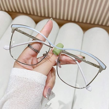 Anti-Blue Light Briller Firkantede Briller BLÅ BLÅ