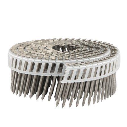 TJEP PC 28/48 Ringspik platt huvud med räfflor, 2400-pack, Infästning