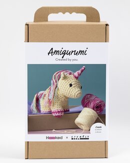 Mini Kit Amigurumi Enhörning