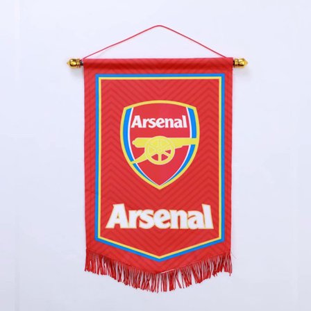 Gos- Fotballklubb dobbeltsidig kompositt pentagonal flagg Arsenal 2
