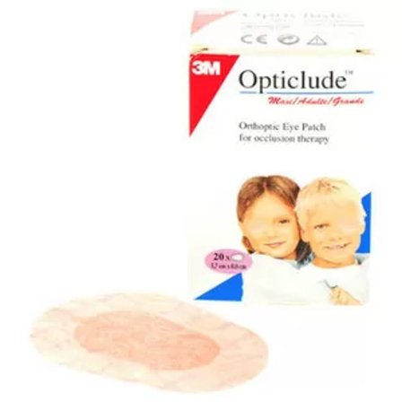 3M Opticlude Skeleplaster Maxi 20 stk., Medicin & Pleje, Øjne, Øvrigt