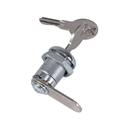 U Cam Lock Hullstørrelse 16,5 mm Cam Face Inox,