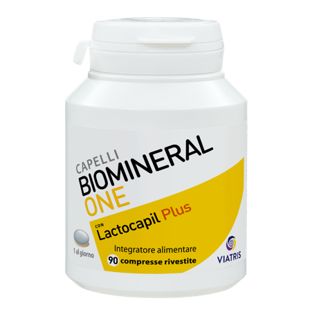 Biomineral One Lacto Plus Capelli 90 Compresse - Rinforza Capelli