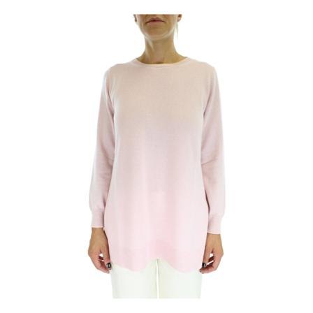 Kangra, Round-neck Knitwear Roze, Dames, Maat:XS