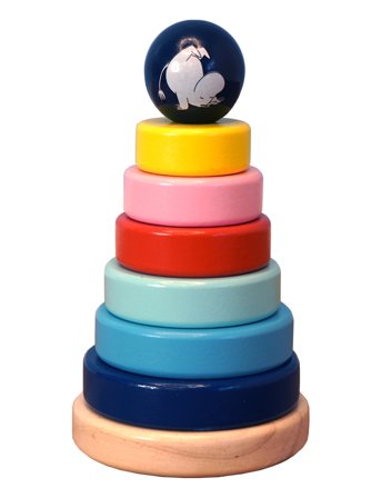 Moomin Stacking Rings Patterned Barbo Toys