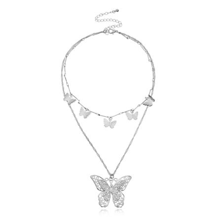 Vintage Butterfly Hänge Kvinnors Halsband För Dans Party Holiday