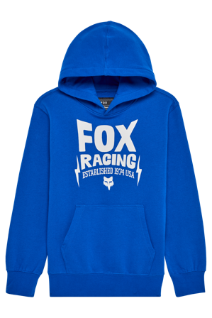 FOX Bolt Barn Hoodie Blå S