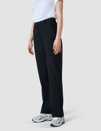 Shaping New Tomorrow - Dame - Straight Essential Women Pants - Black - Størrelse 32/32