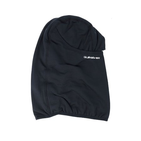 Quiksilver - Noir balaclava Bonnet - Log Grid True Black Balaclava @ Hatstore