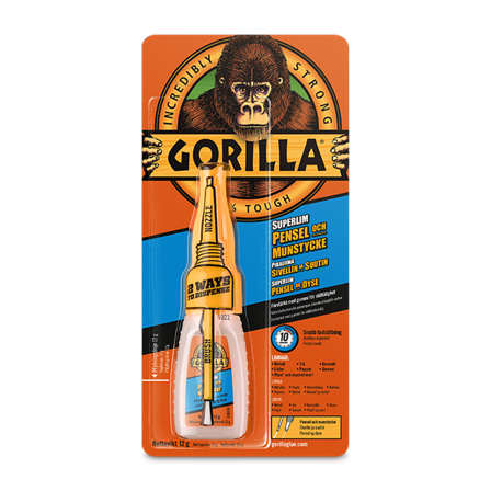 Gorilla Brush & Nozzle Super Glue 12g
