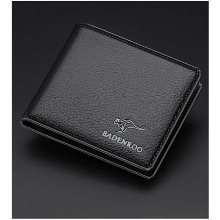 Minimalistisk herrepung, håndlavet læderpung til mænd, RFID-blokerende pung, slank kortholder til mænd, 10 kreditkortholderslots, herrepung i læder