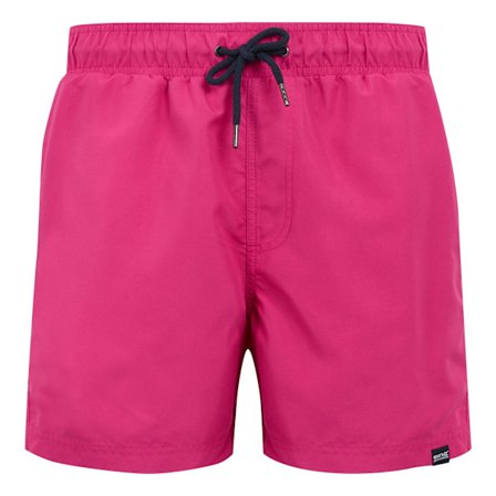 Regatta Mawson II Badshorts för män XXL Pink Fusion/Marinblå
