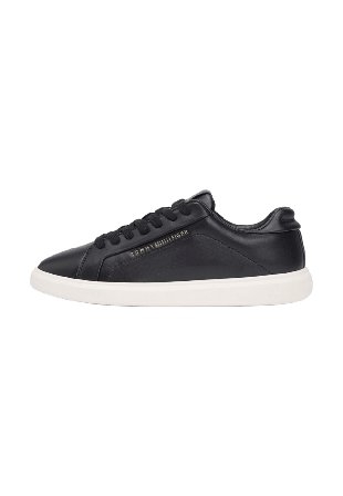 Tommy Hilfiger Icon Court Light Weight Shinny Sneakers Dam Svart 38