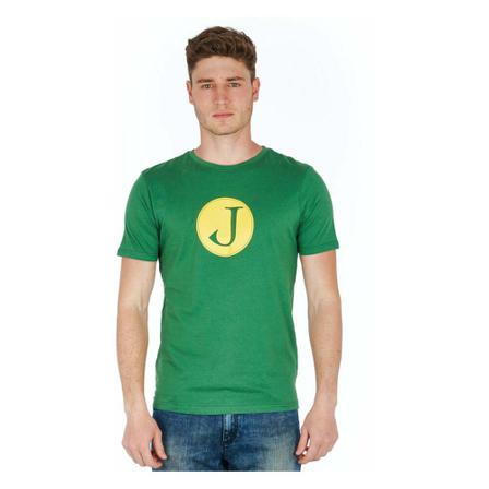 Jeckerson, Jeckerson Green Cotton T-Shirt Zielony, Mężczyzna, Rozmiar: L