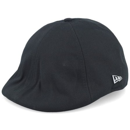 New Era - Svart flatcap Keps - Essential Duckbill Black Flat Cap @ Hatstore