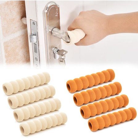 8 st Dörrhandtagsskydd, Säkerhetsdörr Mjuk Svamphandske för Barn, Dörrhandtagsskydd Mjukt Skum Barn Baby Dörrhandtag
