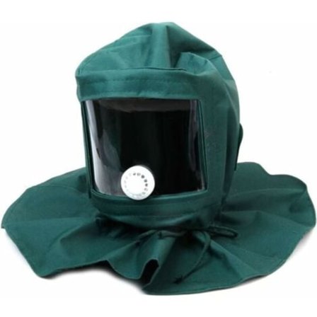 Skyddshjälm Mask Anti-vind Anti-damm för Sandblästring Blästring.pa