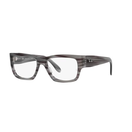 Ray-Ban, Rx 5487 Nomad Optics Polarized Grijs, Dames, Maat:ONE Size
