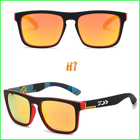 DAIWA Classic polariserade solglasögon för män och kvinnor, bilkörning, fiske, vandring, eleganta solglasögon UV400