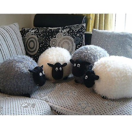 Super söpö Shaun Sheep luova pehmoinen pehmolelu lapsille