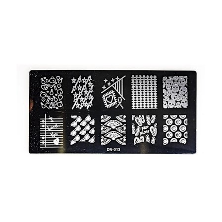 Leimalevy - Kynsikoristeet - DN013 - Suorakulmio