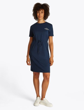 Tommy Hilfiger Hilfiger Tee Dress - Navy - S