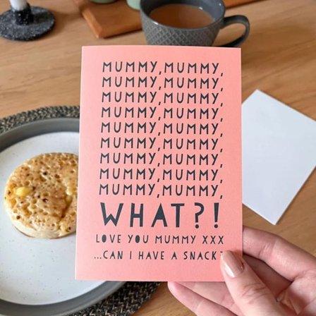 Morsdagskort Morsom Mamma Snack Kort Morsomt Kort
