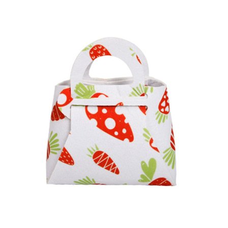 Påskkorg Handväska Påskgodispåse Present Cookie Förpackningslåda