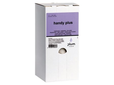 Plum Handcreme Handy Plus kassett 700ml - Lyreco - Städ och hygien - Tvål och hygien - Hand- och hudcremer