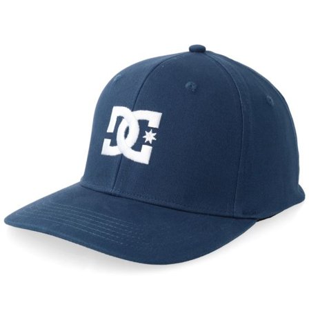 DC - Blå adjustable Keps - Cap Star Dark Denim Flexfit @ Hatstore
