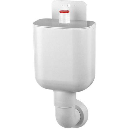 Faluplast 8082384 Spilltratt 40 mm, för vägganslutning, Inomhusavlopp
