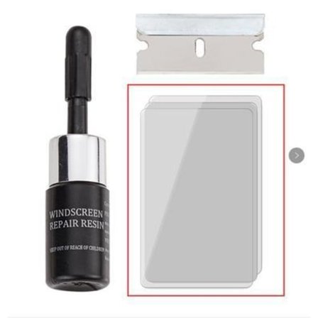 Bil frontrute reparasjon verktøy vindu glass herding lim auto glass ripe sprekk gjenoppretting sett 1sett