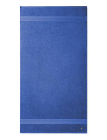 Player Bath Sheet Home Textiles Bathroom Textiles Towels & Bath Towels Blå Ralph Lauren Home