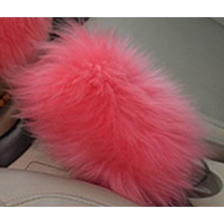 Handbromsmuff, Extra fluffig, Rosa