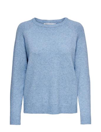 Onllesly Kings L/S Pullover Knt Noos Pullover Blå ONLY*Betinget Tilbud