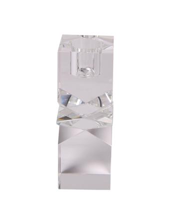 Krystal Lysestage Home Decoration Candlesticks & Lanterns Candlesticks Nude C'est Bon